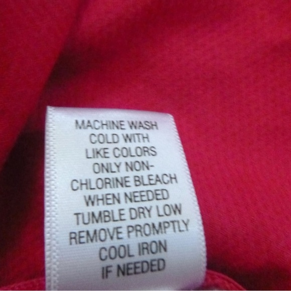 DANA BUCHMAN V-Neck Bell Sleeve Tunic in Vibrant Pink Size Small -- GORGEOUS!!! - Picture 9 of 9